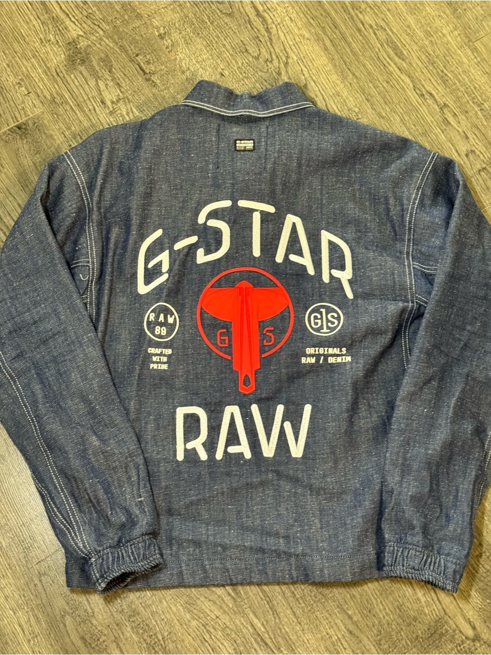 Embroidered G-star Raw Coach’s jacket
